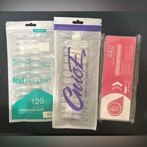 Soft Gel Nail Tips Set